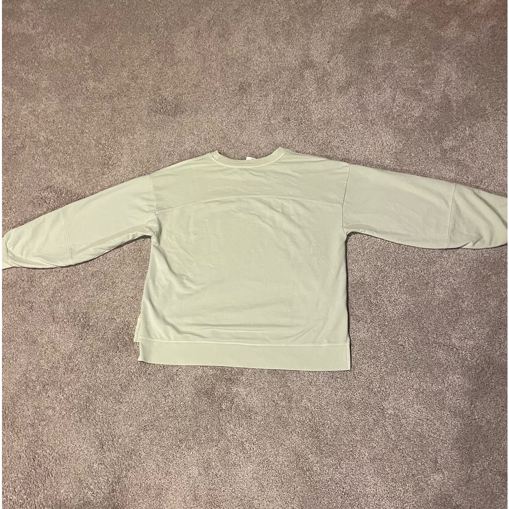 All in motion size large lime green oversized sweatshirt